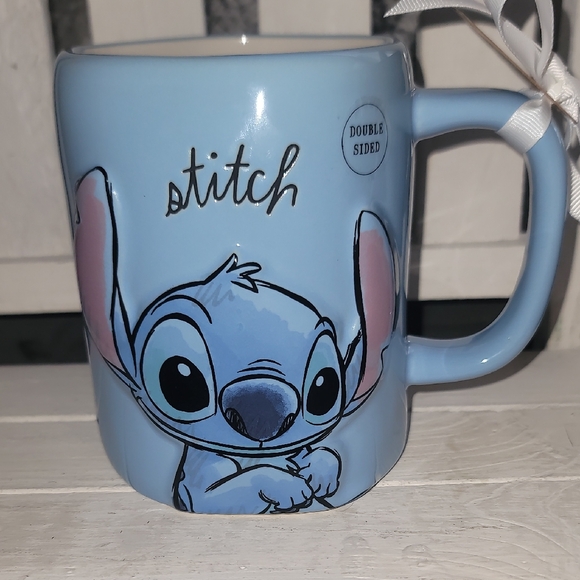 Rae Dunn Other - Rae Dunn X Stitch Blue 'Ohana' Mug